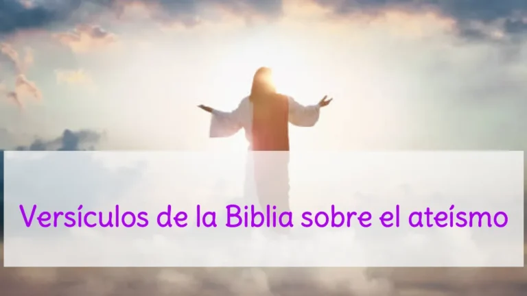 Versículos de la Biblia sobre el ateísmo