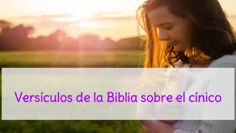 Versículos de la Biblia sobre el cínico