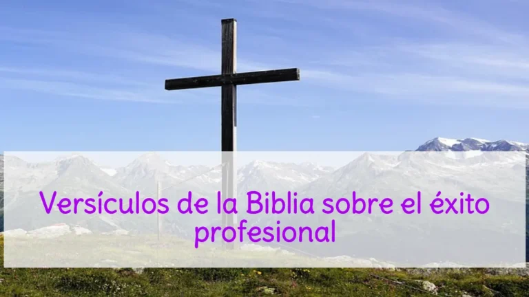 Versículos de la Biblia sobre el éxito profesional