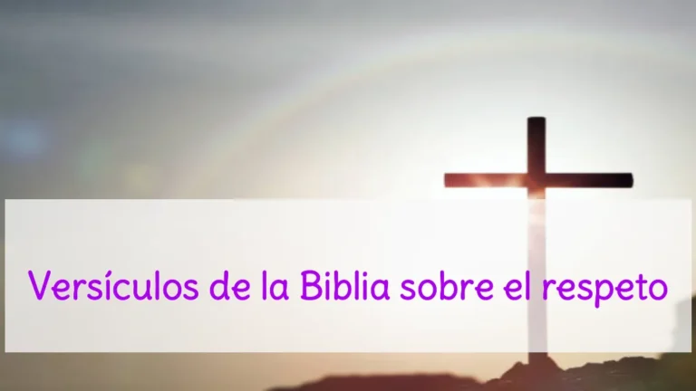 Versículos de la Biblia sobre el respeto