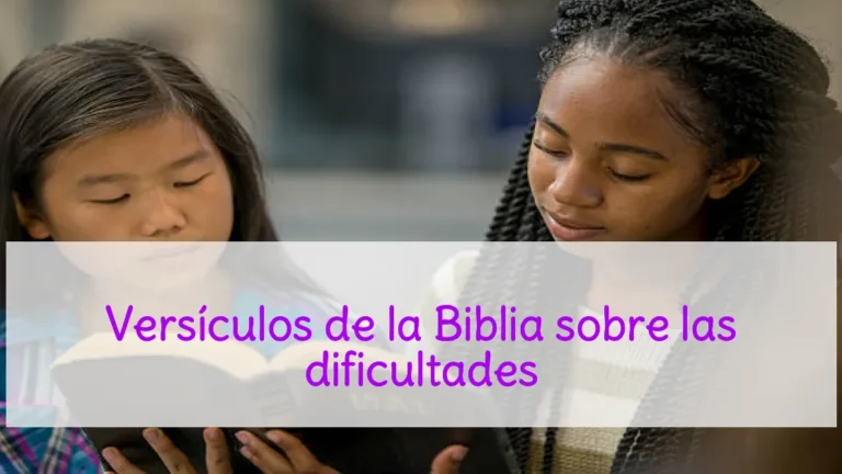 Versículos de la Biblia sobre las dificultades