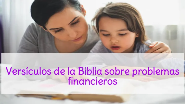 Versículos de la Biblia sobre problemas financieros