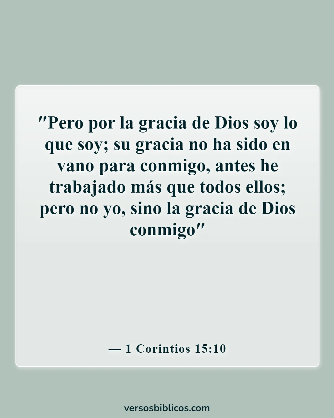 Versículos de la Biblia sobre ayudarse a uno mismo (1 Corintios 15:10)