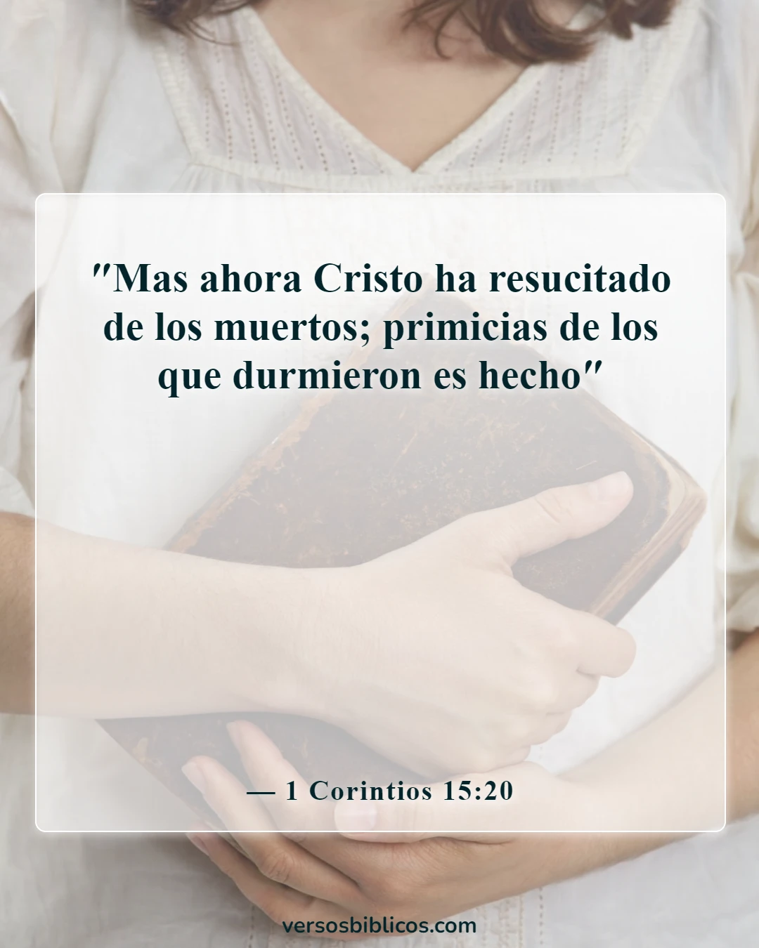 Versículos de la Biblia sobre el culto dominical (1 Corintios 15:20)