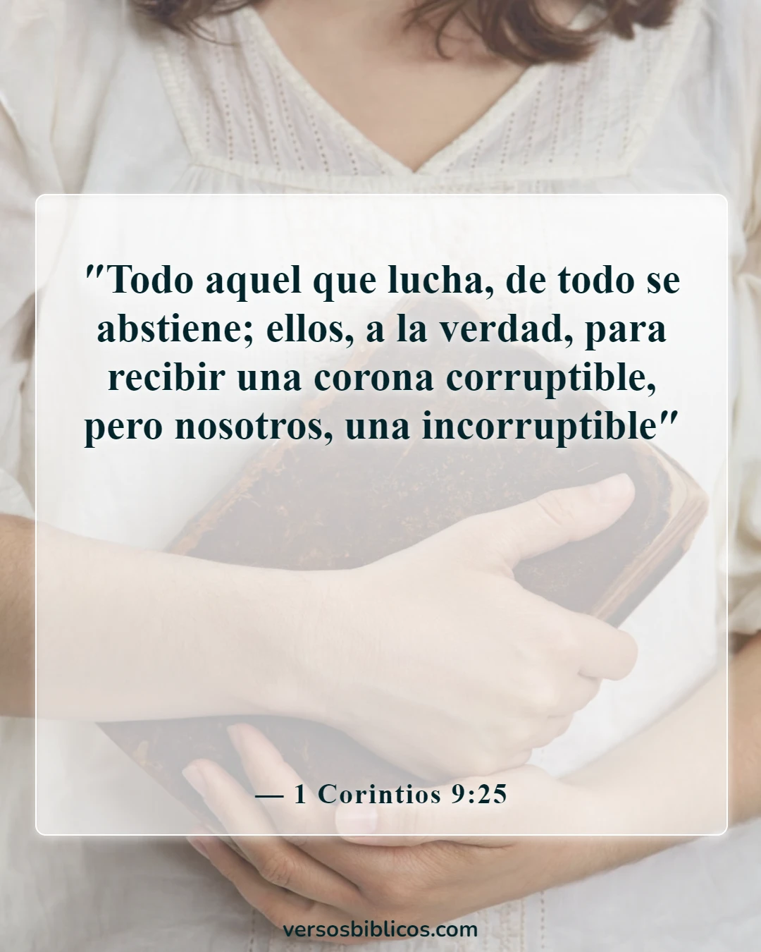 Versículos de la Biblia sobre el vino (1 Corintios 9:25)