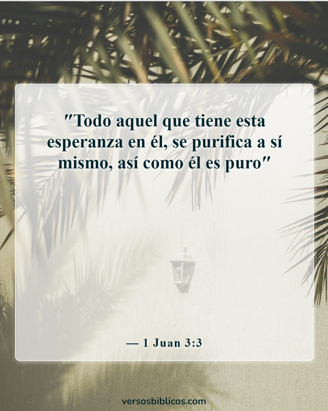 Versículos de la Biblia sobre el rapto (1 Juan 3:3)