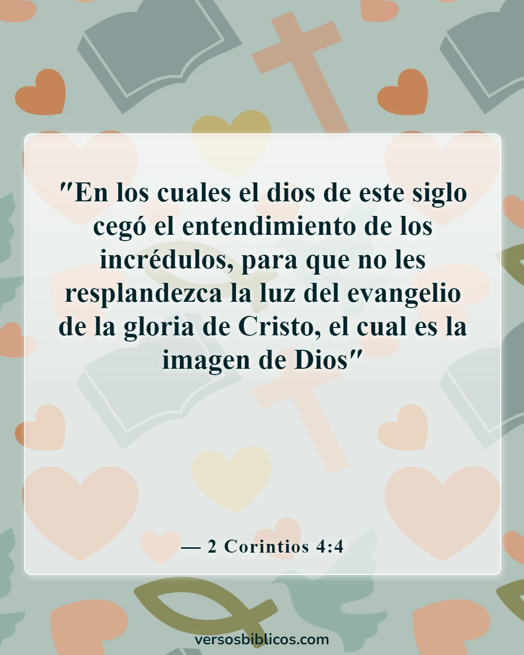 Versículos de la Biblia sobre Satanás (2 Corintios 4:4)