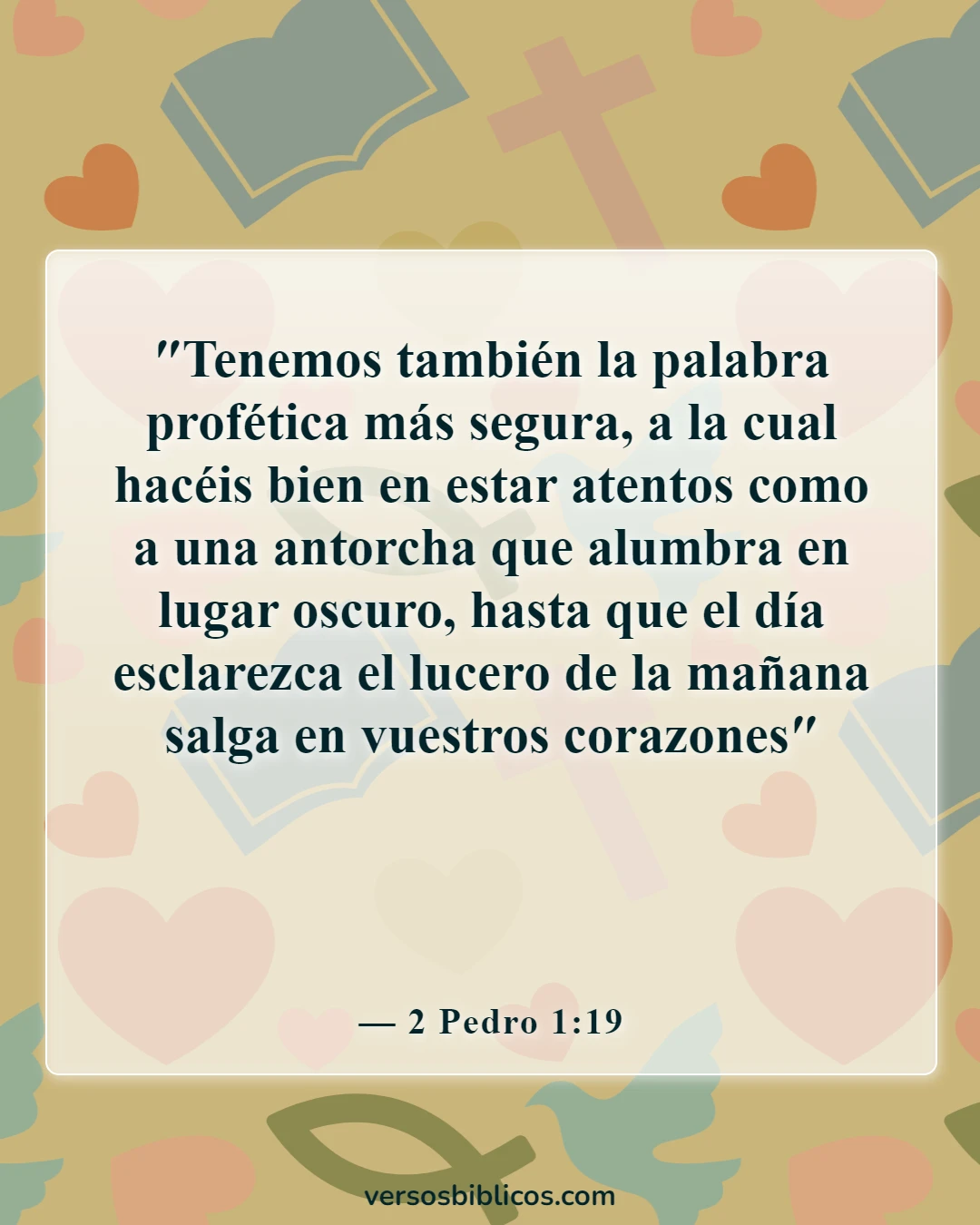 Versículos de la Biblia sobre la Navidad (2 Pedro 1:19)