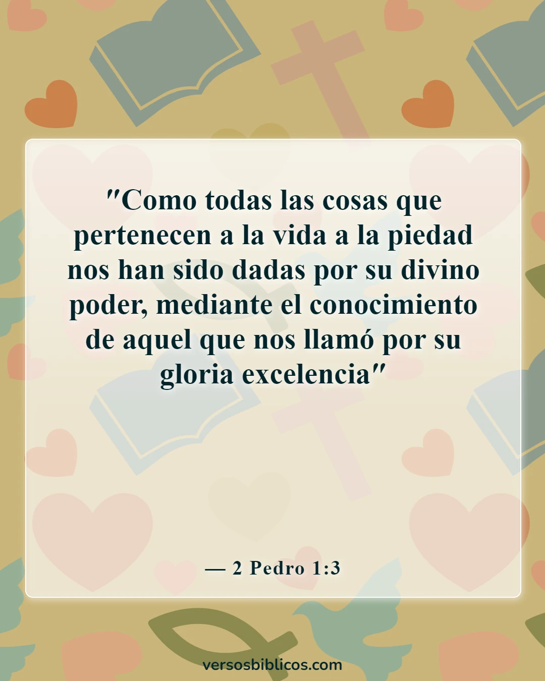 Versículos de la Biblia sobre Masterbation (2 Pedro 1:3)