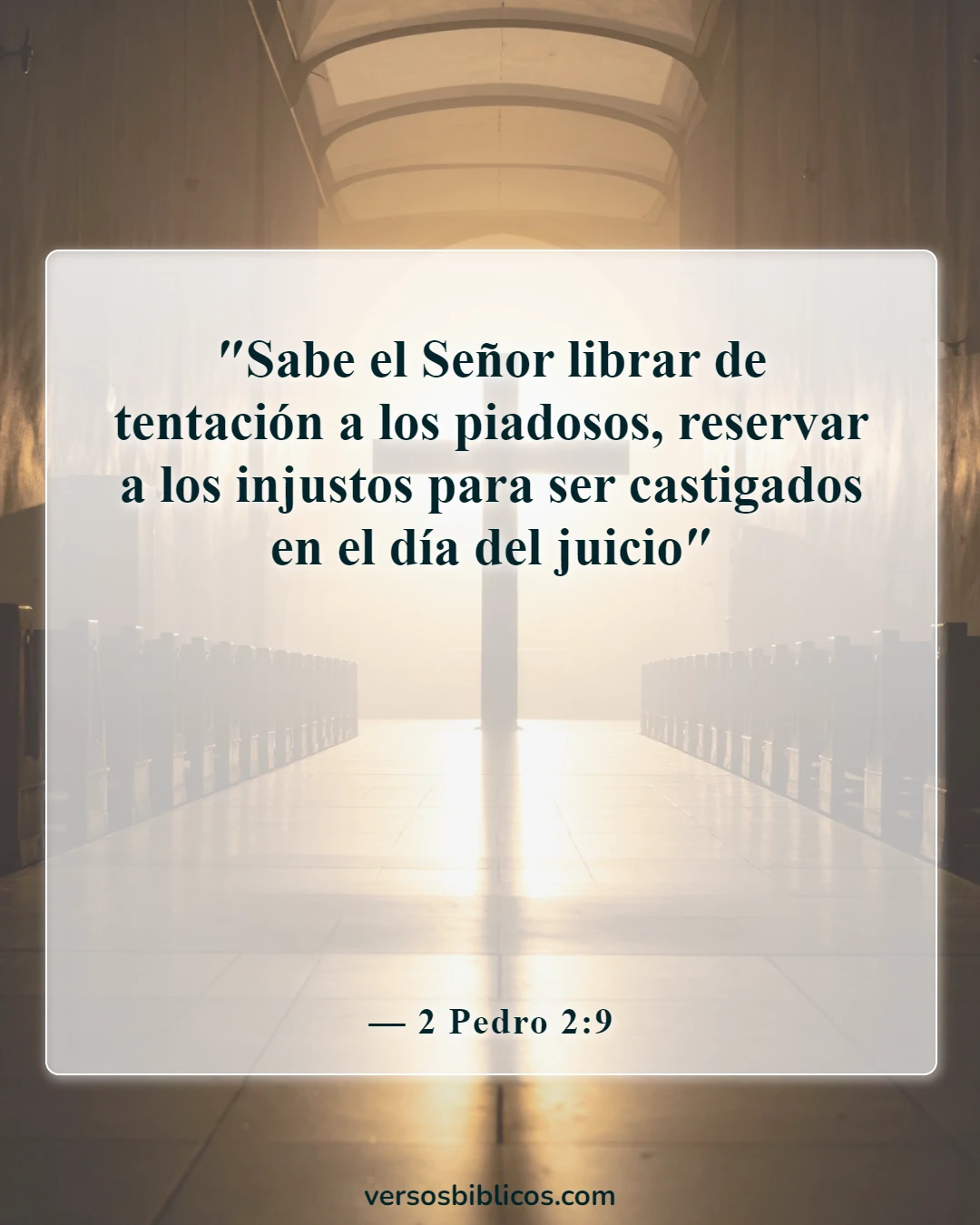 Versículos de la Biblia sobre el hecho de que el infierno es eterno (2 Pedro 2:9)