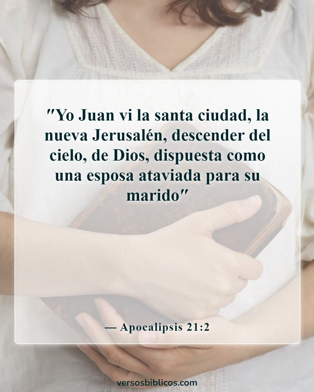 Versículos de la Biblia sobre el mundo no es nuestro hogar (Apocalipsis 21:2)