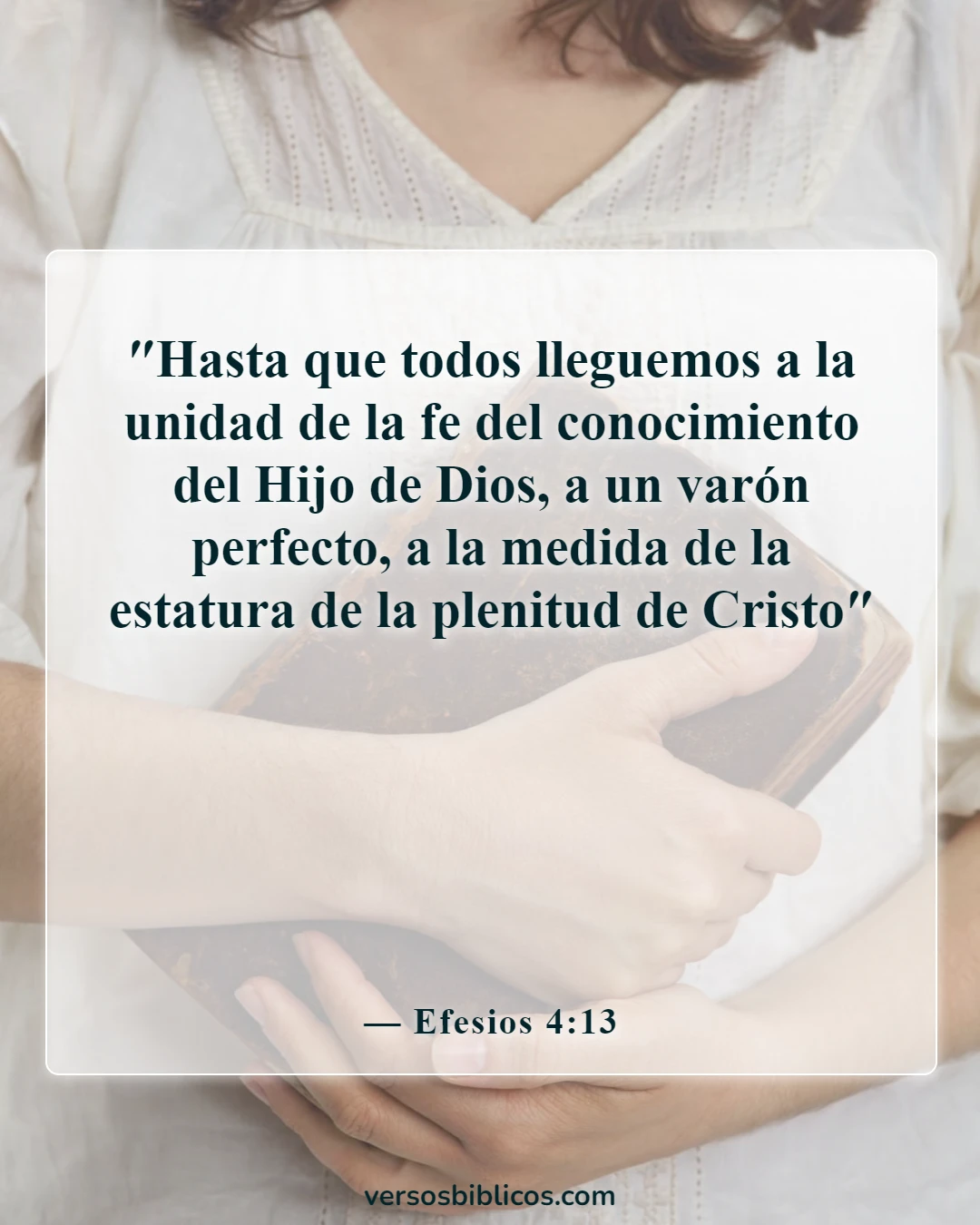 Versículos de la Biblia sobre la asociación (Efesios 4:13)