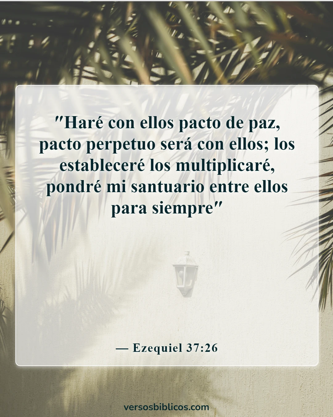Versículos de la Biblia sobre la paz (Ezequiel 37:26)