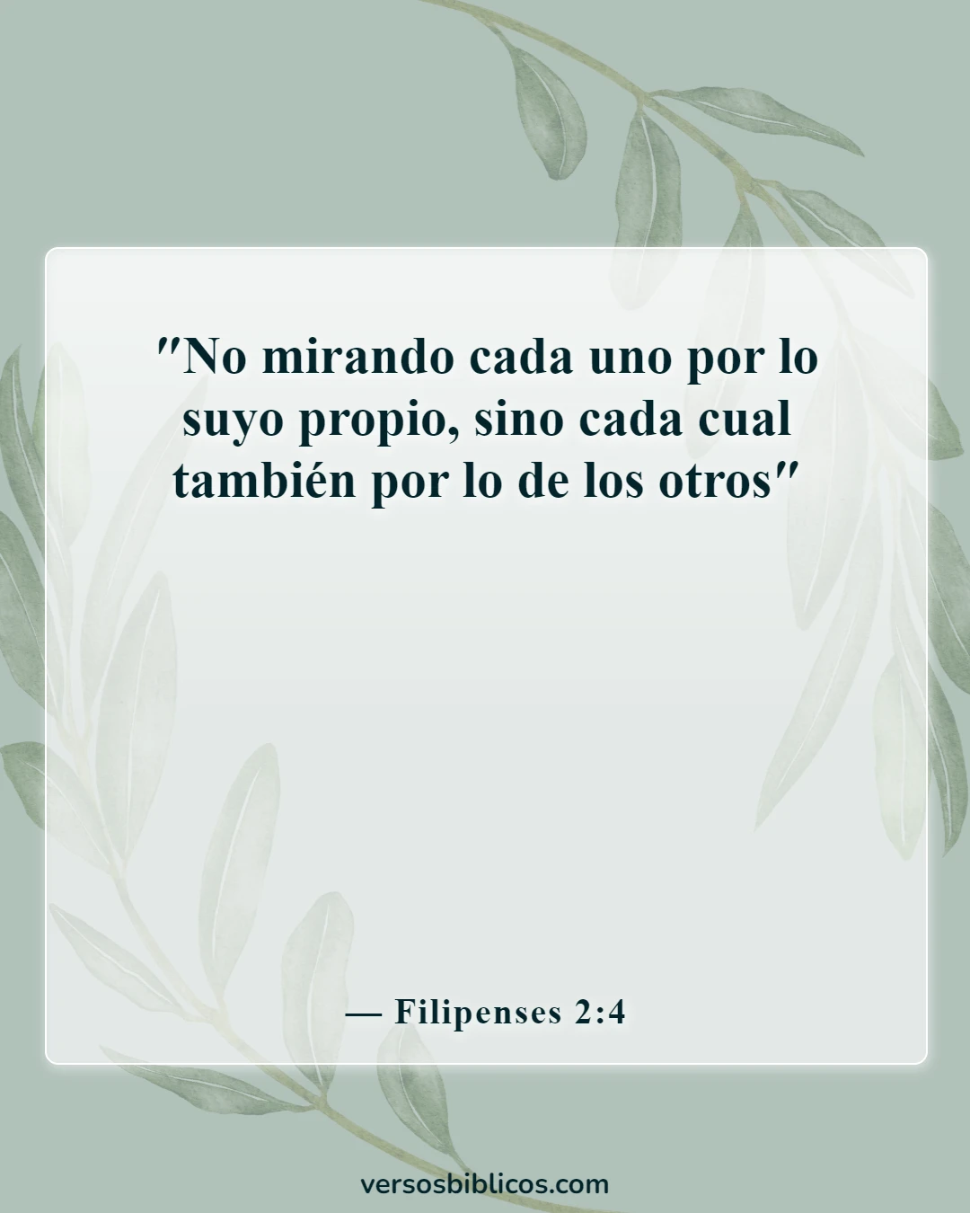Versículos de la Biblia sobre la compasión (Filipenses 2:4)