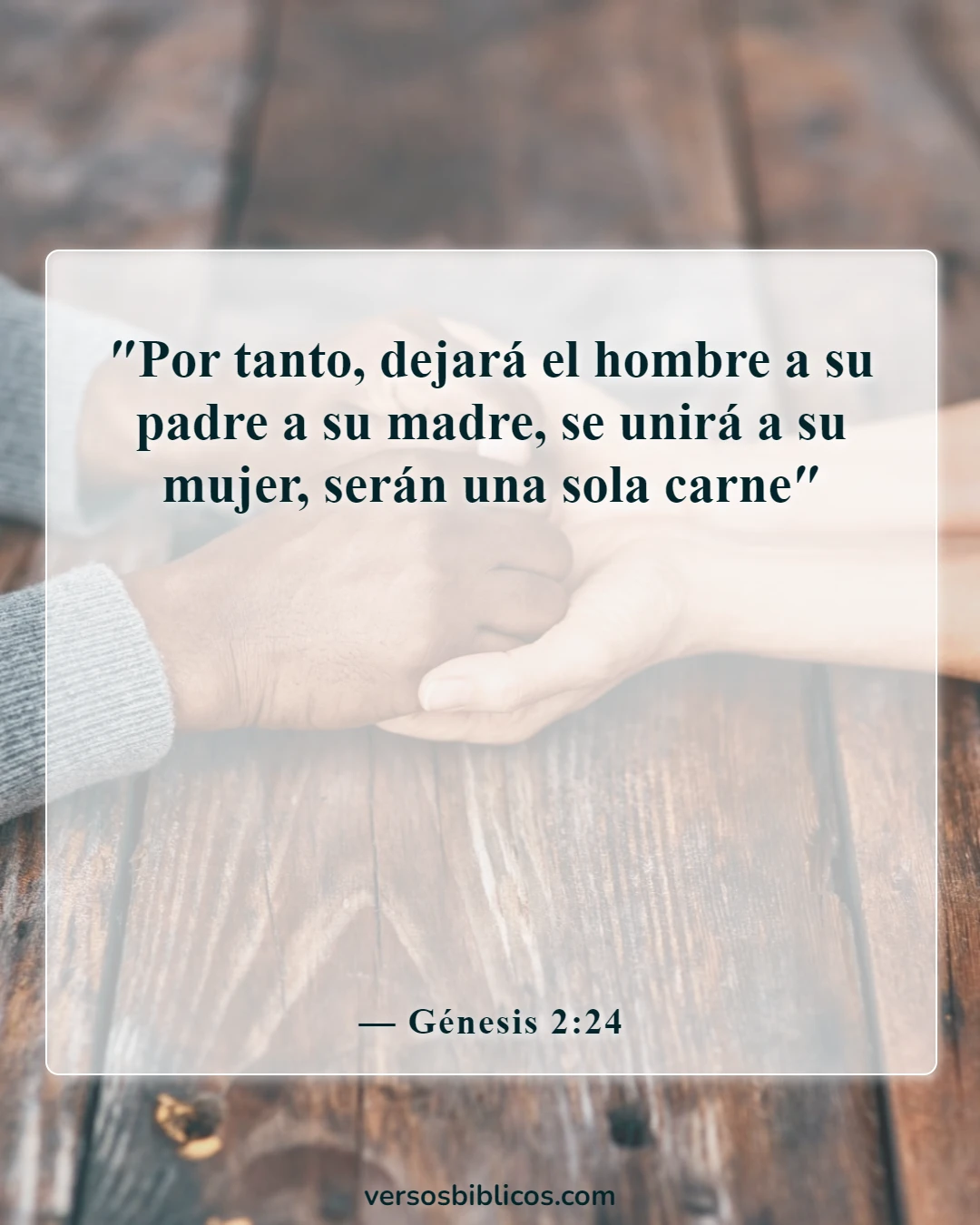 Versículos de la Biblia sobre la suegra (Génesis 2:24)
