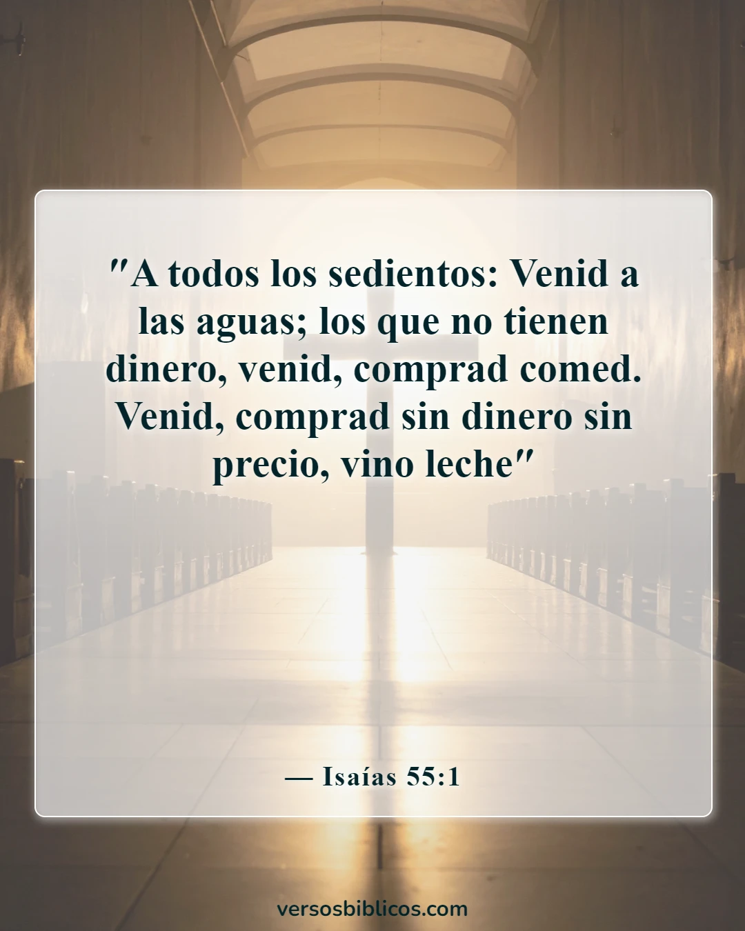 Versículos de la Biblia sobre el vino (Isaías 55:1)