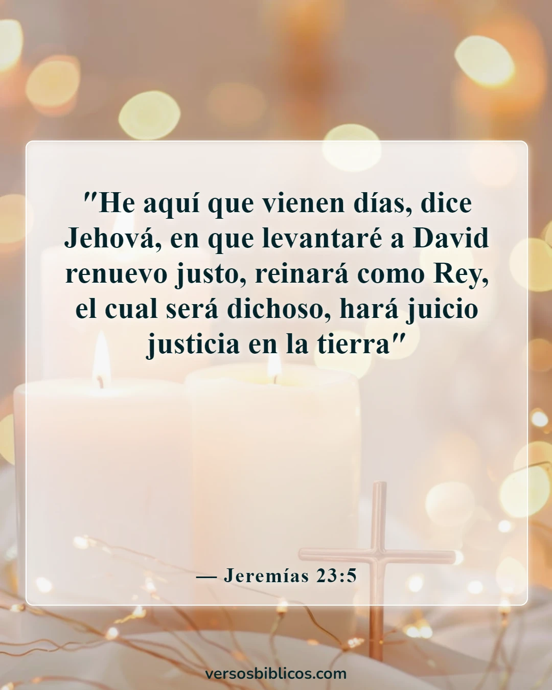 Versículos de la Biblia sobre los líderes de las naciones (Jeremías 23:5)