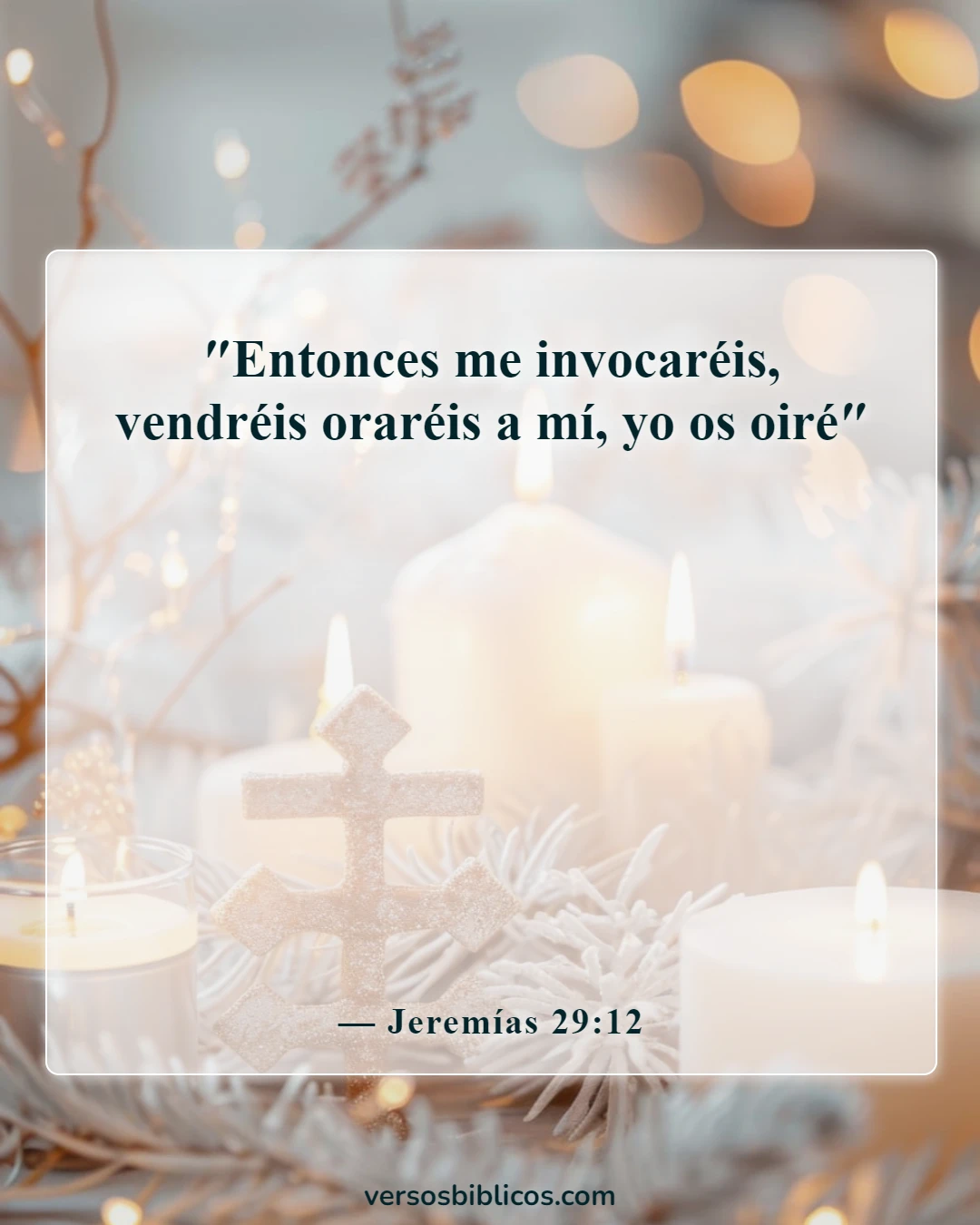 Versículos de la Biblia sobre pedir y recibir (Jeremías 29:12)