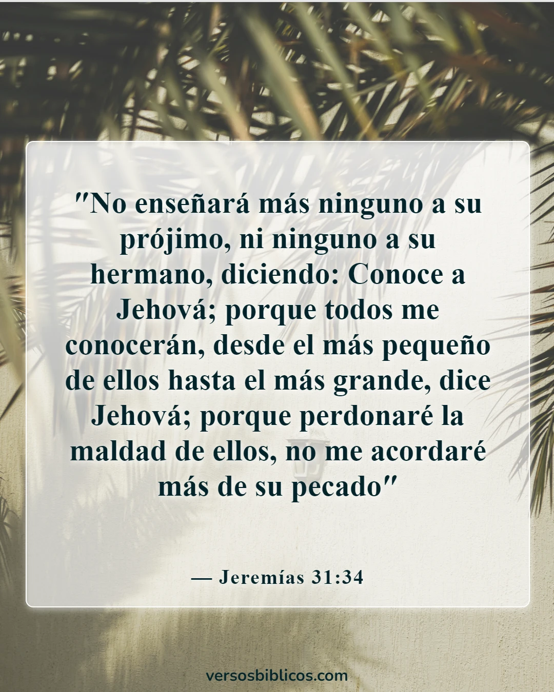 Versículos de la Biblia sobre olvidar el pasado (Jeremías 31:34)