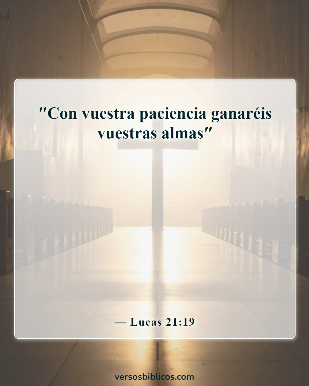 Versículos de la Biblia sobre la coherencia (Lucas 21:19)
