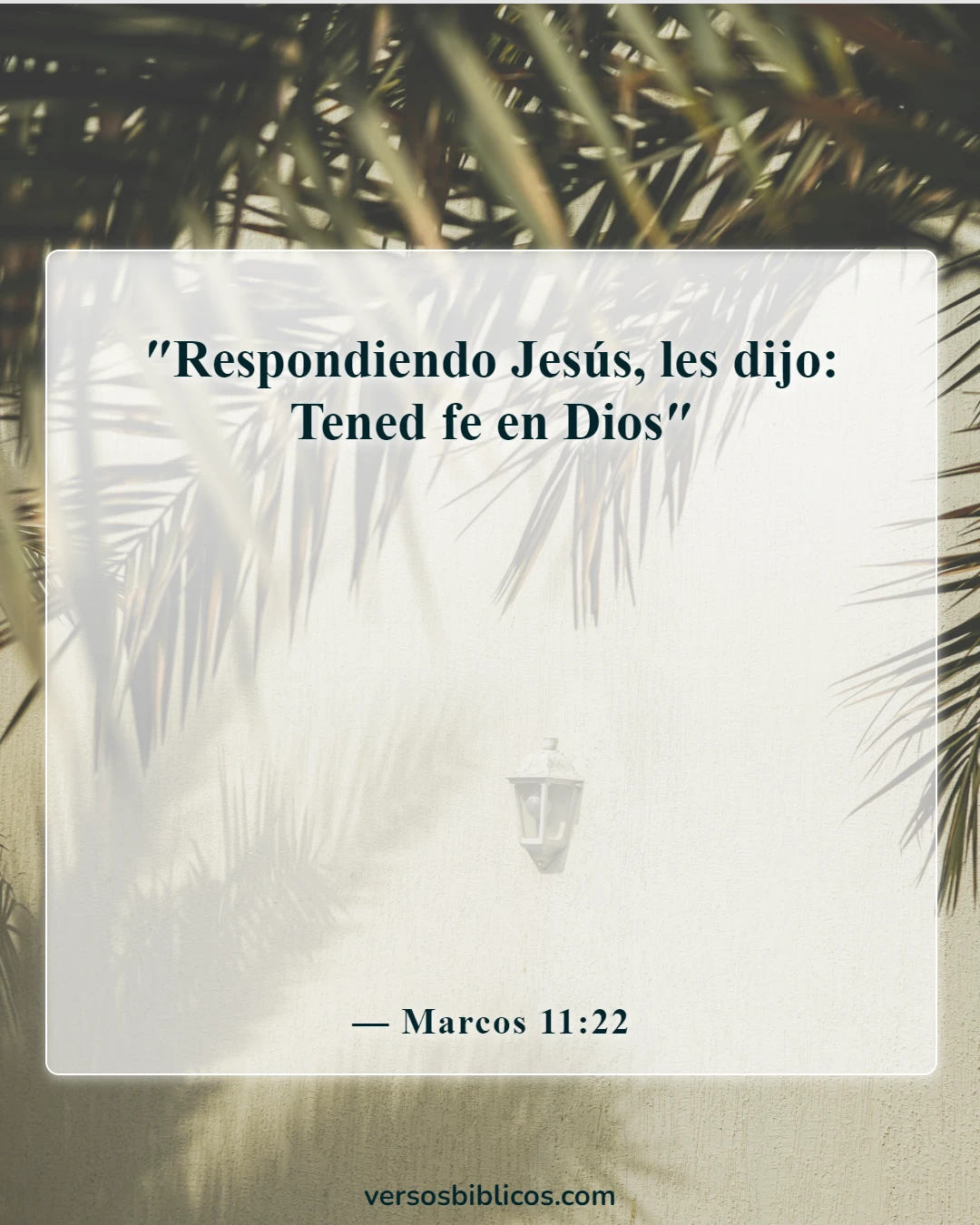 Versículos de la Biblia sobre el ejército de Dios (Marcos 11:22)