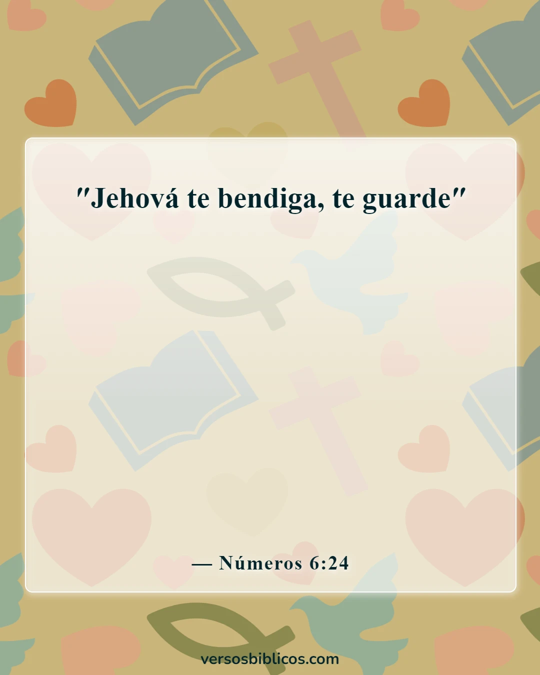 Versículos de la Biblia sobre maldiciones y bendiciones (Números 6:24)