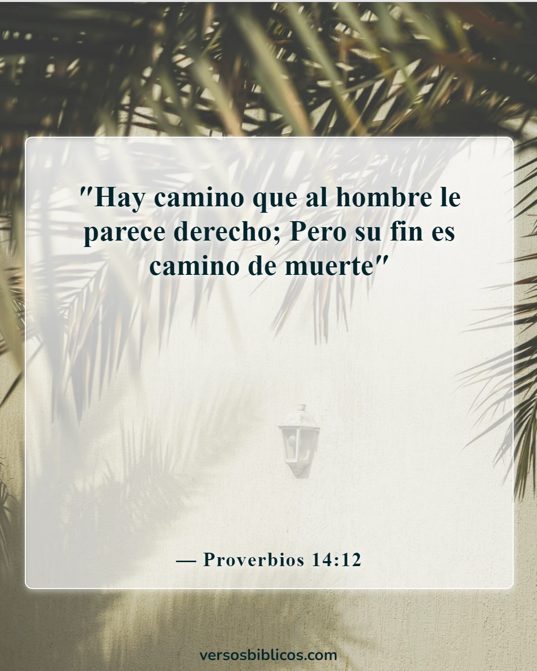 Versículos de la Biblia sobre el discernimiento (Proverbios 14:12)