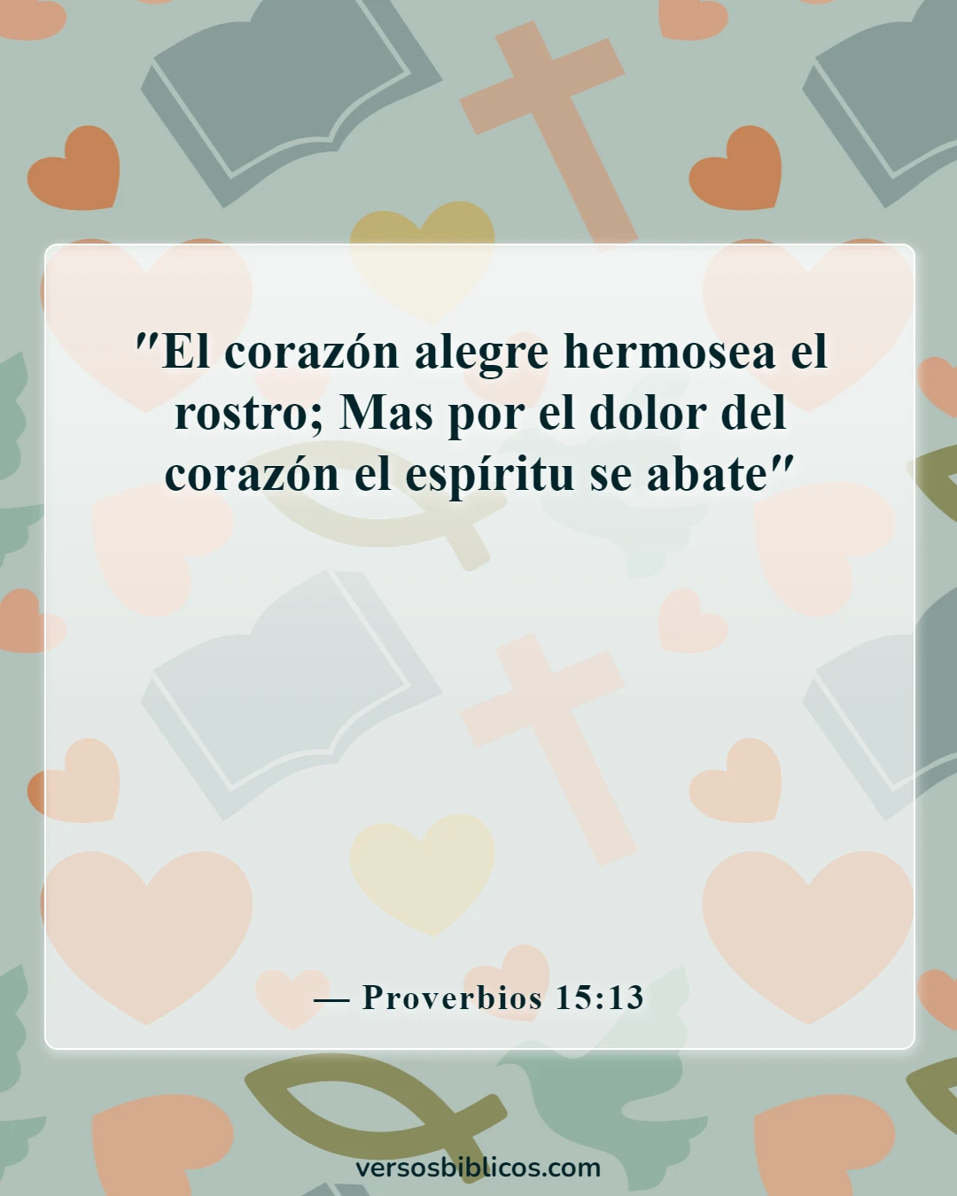 Versículos de la Biblia sobre la diversión (Proverbios 15:13)