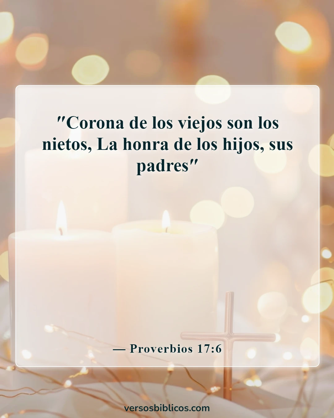 Los versículos de la Biblia sobre los nietos son una bendición de Dios (Proverbios 17:6)