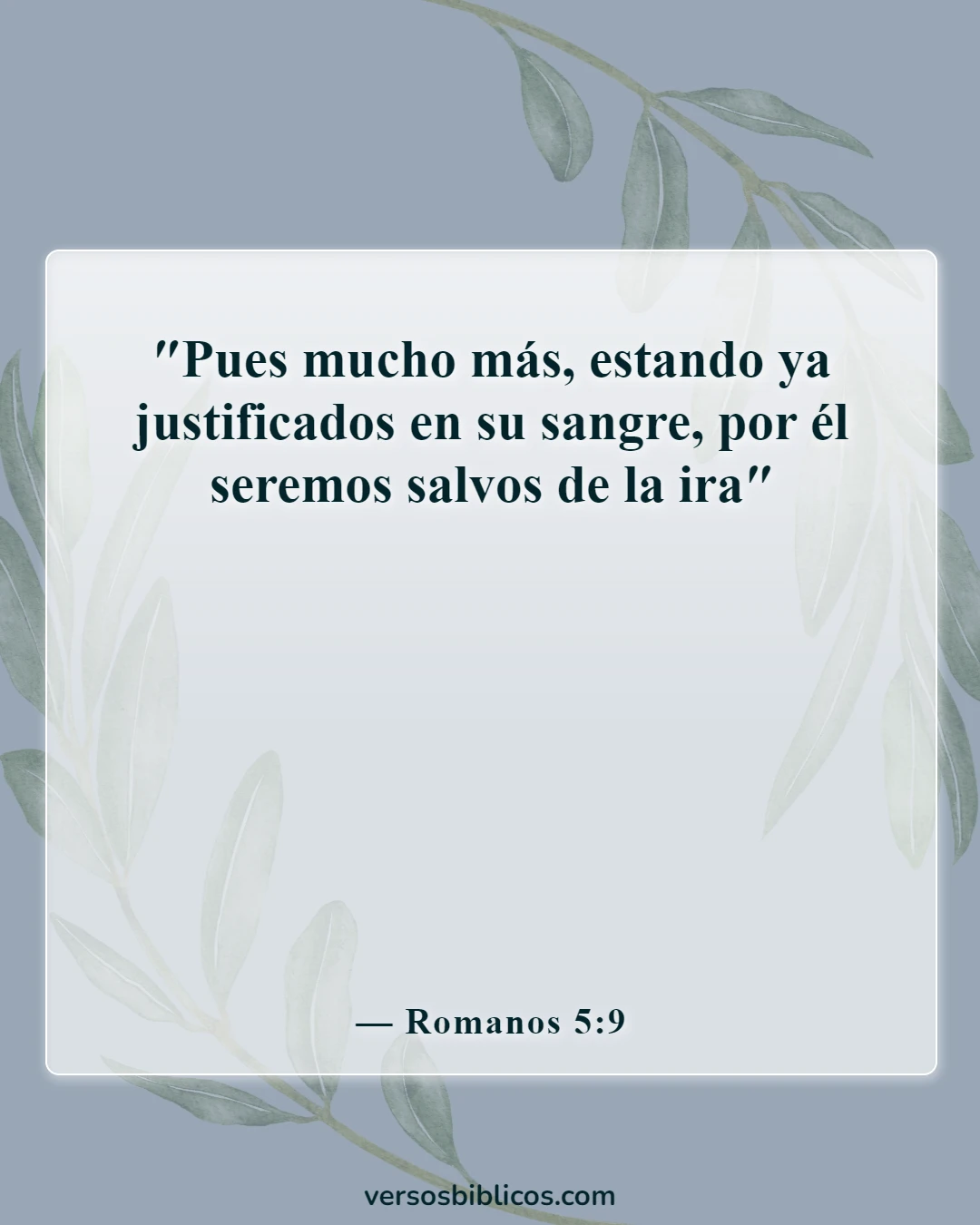 Versículos de la Biblia sobre el rapto (Romanos 5:9)