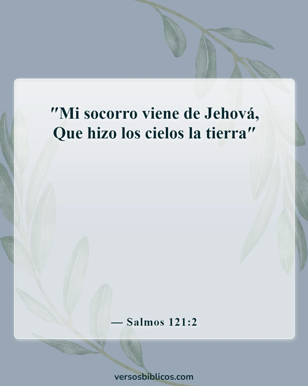 Versículos de la Biblia sobre enfermeras (Salmos 121:2)