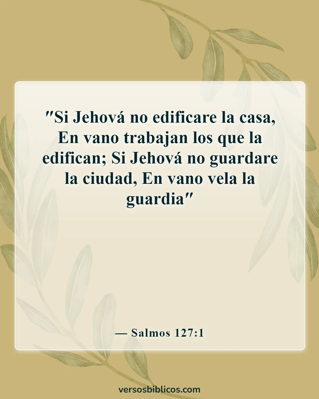 Versículos de la Biblia sobre logros (Salmos 127:1)