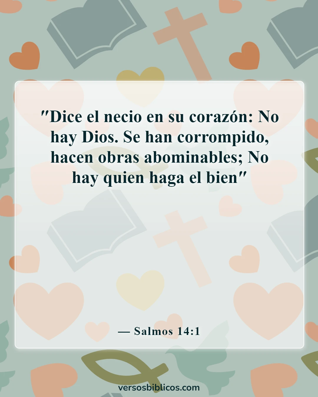 Versículos de la Biblia sobre el tonto (Salmos 14:1)