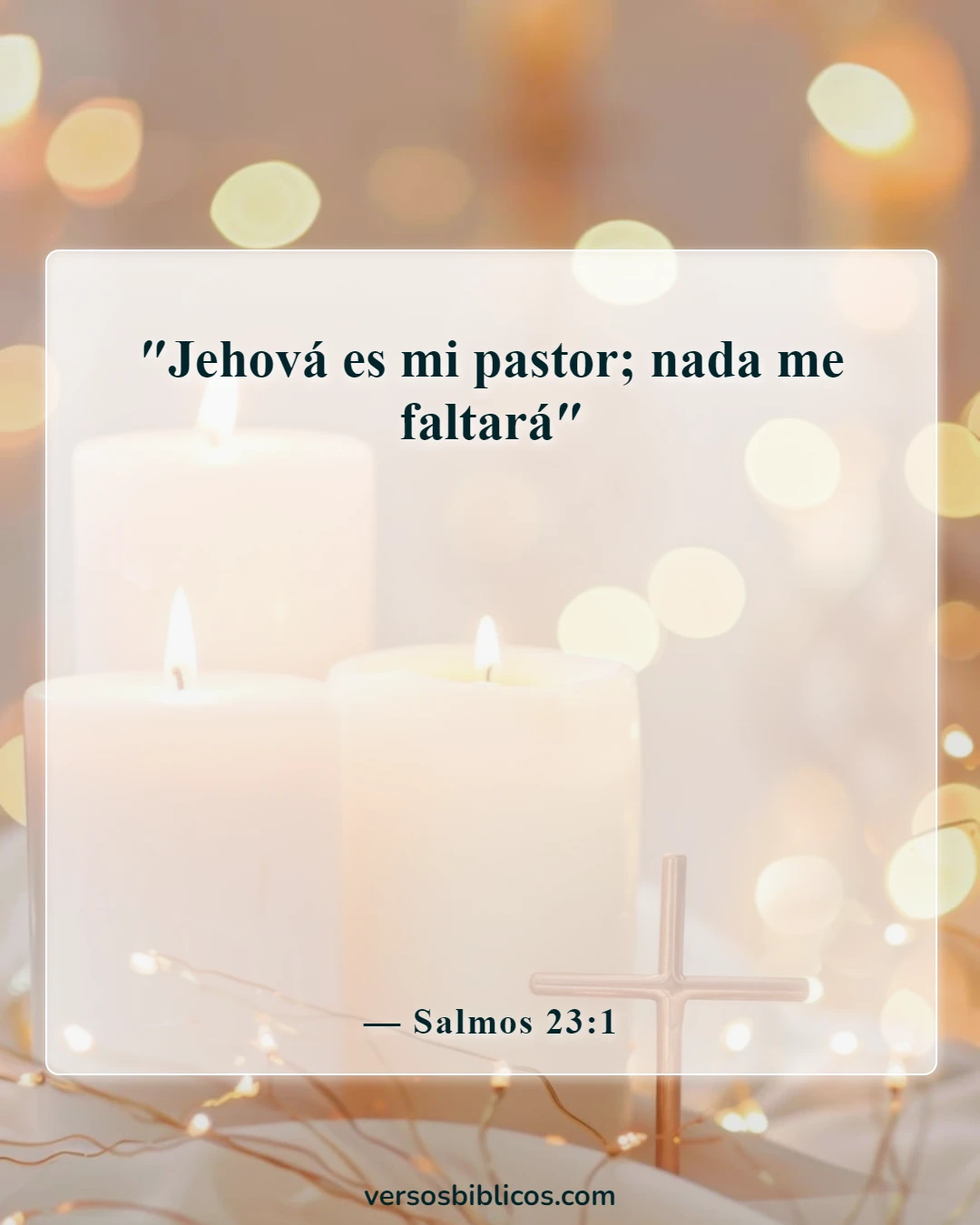 Versículos de la Biblia sobre el martes (Salmos 23:1)