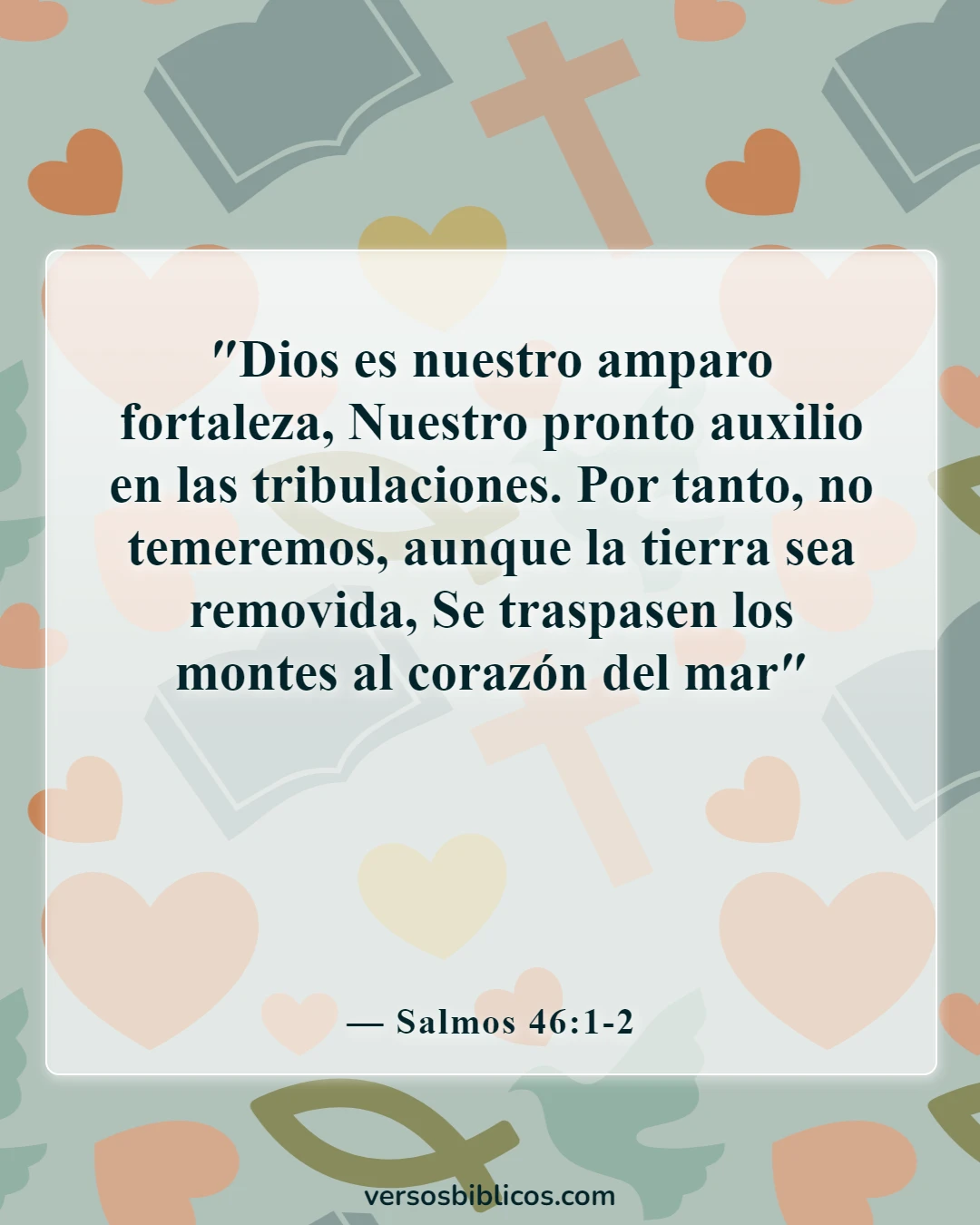 Versículos de la Biblia sobre víctimas de accidentes automovilísticos (Salmos 46:1-2)