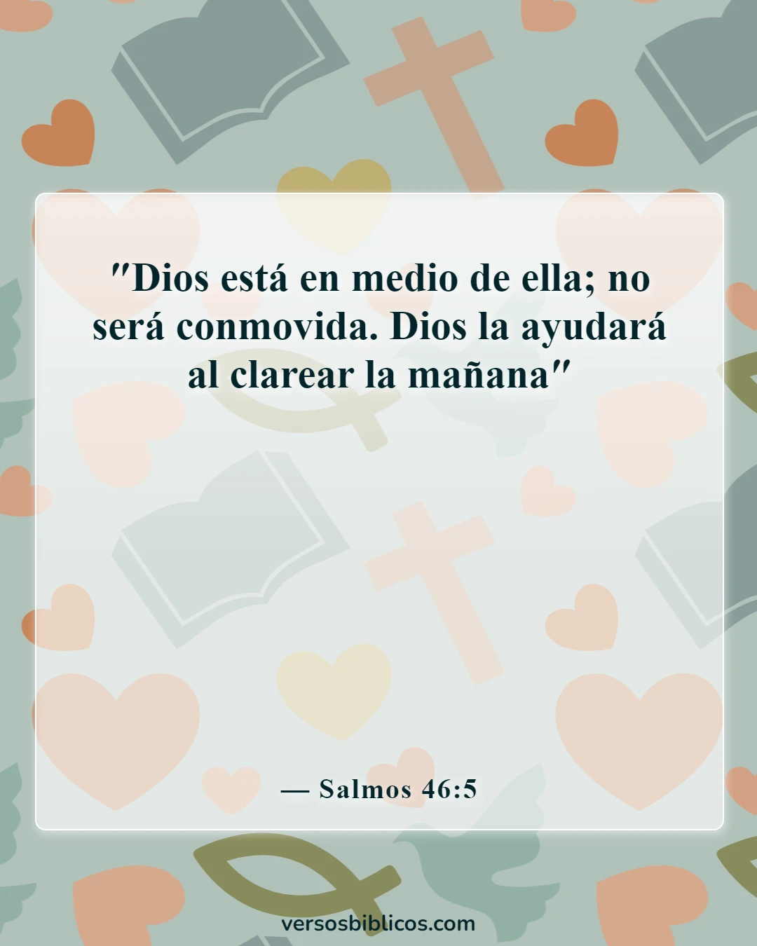 Versículos de la Biblia sobre la mujer trabajadora (Salmos 46:5)