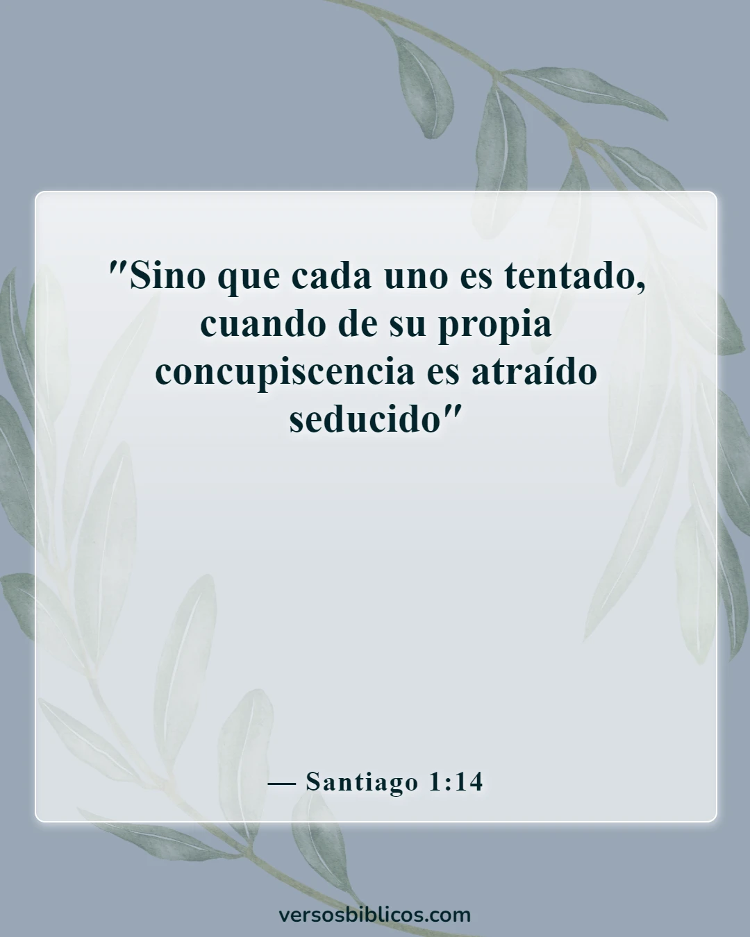Versículos de la Biblia sobre las distracciones de Satanás (Santiago 1:14)